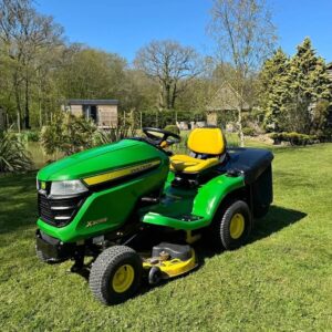 John Deere X350R Ride-On with Rear Collect — image 1