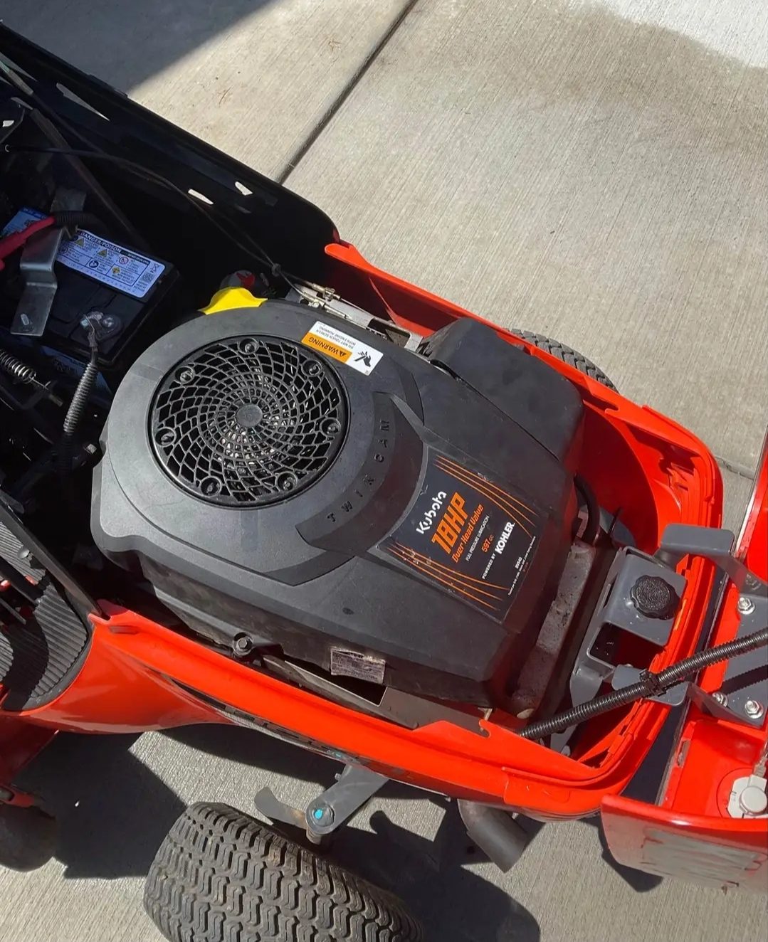 Kubota T1880 Compact Ride-On Mower — image 4
